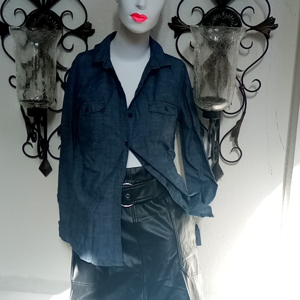 Denim shirt